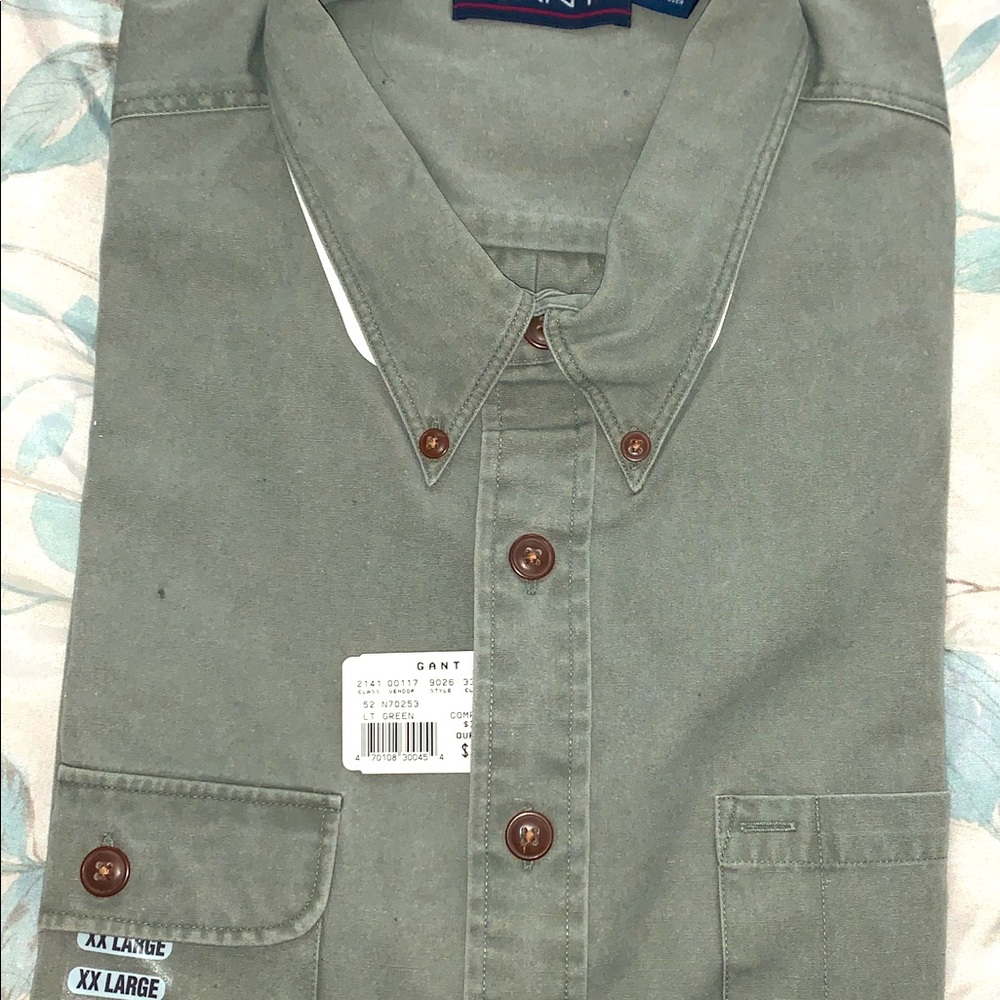 Gant men’s short sleeve shirt XXL new with tags